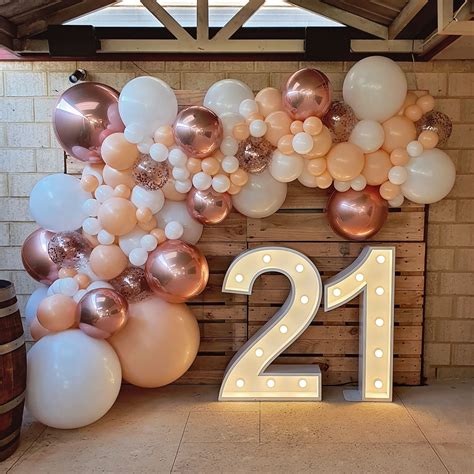 21st Birthday Party Decor, 21st Birthday Balloons, 21st Party ...