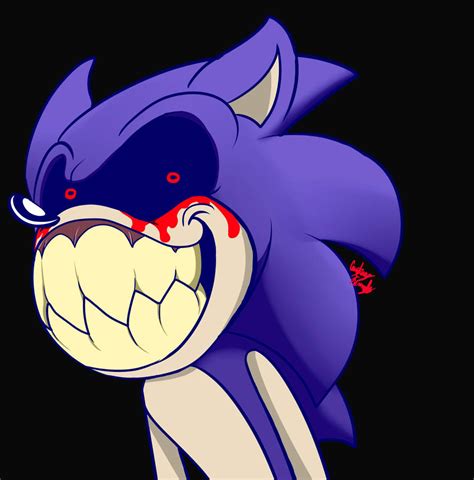 Smile Sonic.EXE by InvdrScar on DeviantArt