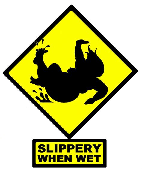 Slippery When Wet - Funny by LimeGreenSquid on DeviantArt