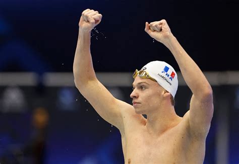 French torpedo Marchand smashes Phelps' 15-year record at worlds