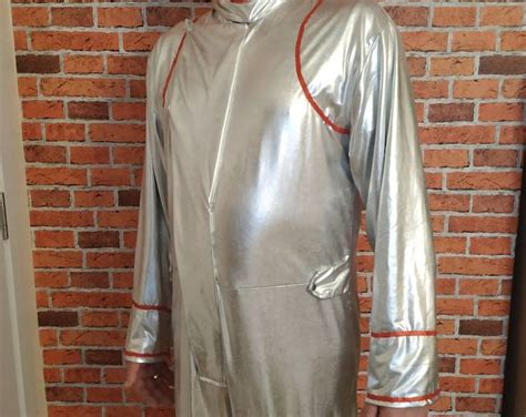 Lost in Space Cosplay Jumpsuit, Space Costume, Silver Overall, Space ...