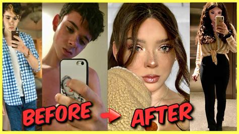 Collection of Male To Female Hormone Transformation | 2 Year Long Male ...