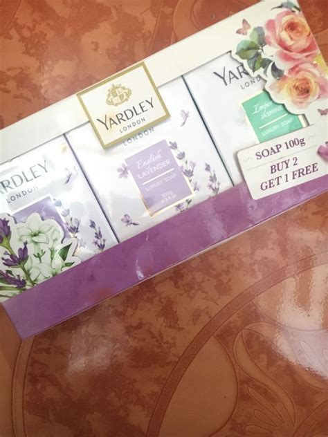 YARDLEY LONDON Luxury soap PACK OF 3, Beauty & Personal Care, Bath ...