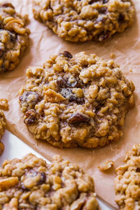 Soft & Chewy Oatmeal Raisin Cookies - Sally's Baking Addiction