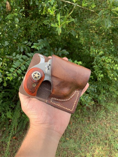 Derringer pocket holster : r/Leathercraft