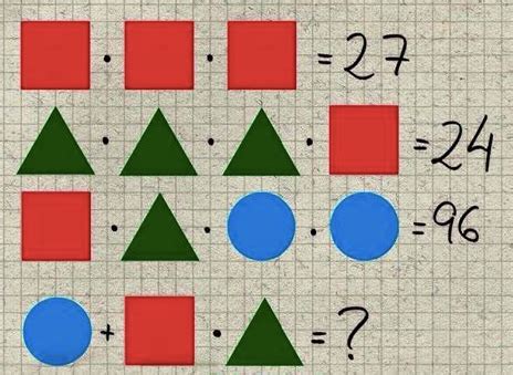 Shapes Math Picture Puzzle - Shake The Brain