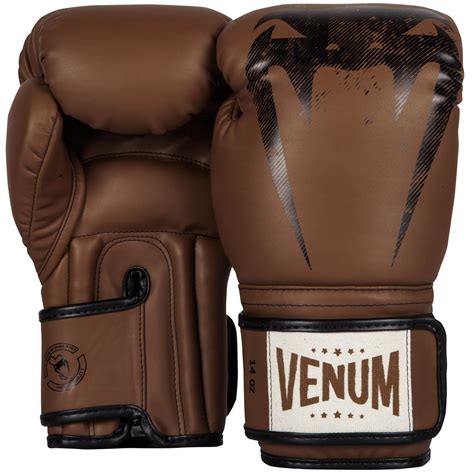 Guante de boxeo Giant Sparring brown - Venum Budokan