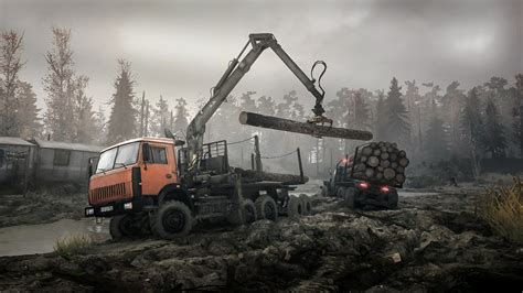 Arvostelu: 5 km/h tukkikuorman kanssa - Spintires: Mudrunner on ehkäpä ...