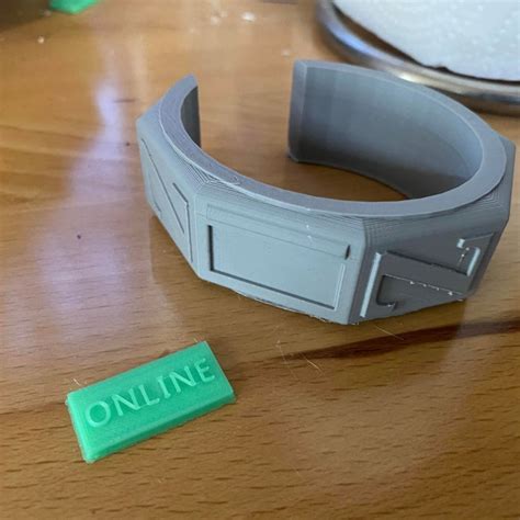 3D Printable Z Band - Zombies wrist band by Jonathan Maxwell