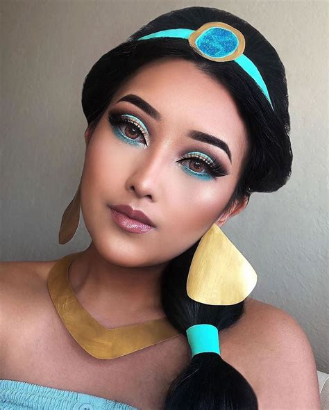 𝟦 𝒯𝑜𝓃𝑒 𝐵𝓇𝑜𝓌𝓃 | Princess jasmine makeup, Jasmine makeup, Disney makeup