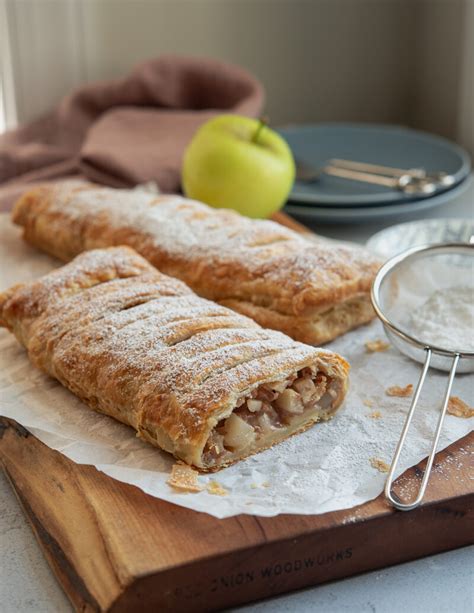 Puff Pastry Apple Strudel: Quick And Easy - Beyond Kimchee