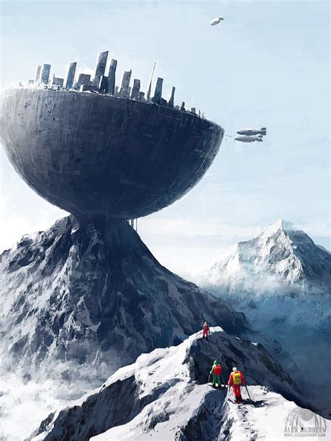 A Separate Reality: New Paintings of Dystopian Worlds by Alex Andreev ...