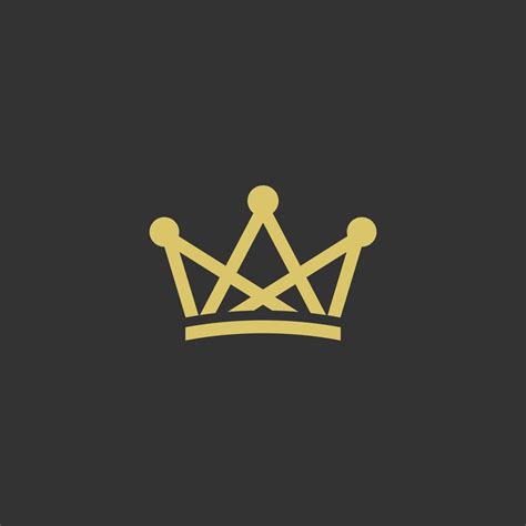 Simple Crown Logo Template Illustration Design. Vector EPS 10 ...