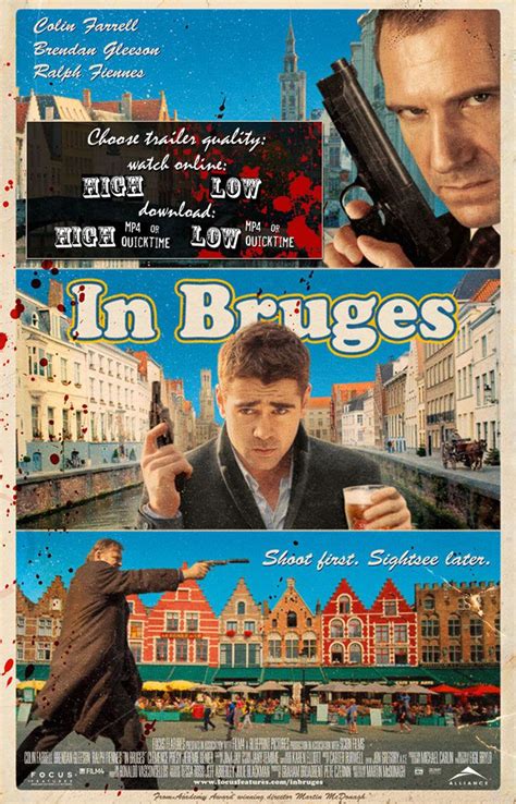 In Bruges (2008) | Movie posters, Cinema posters, Alternative movie posters