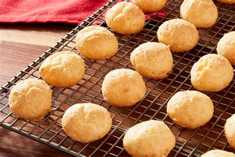 Cheese Puffs Recipe - How to Make Gougeres