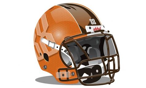 Browns helmet concept | Football helmets, Helmet concept, National ...