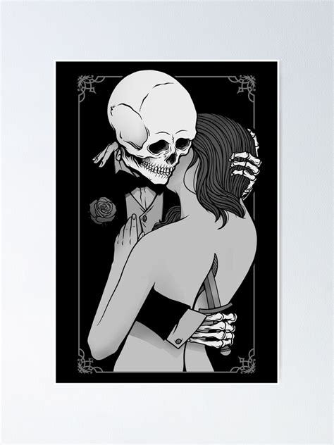 "Love and Death" Poster for Sale by deniart | Redbubble