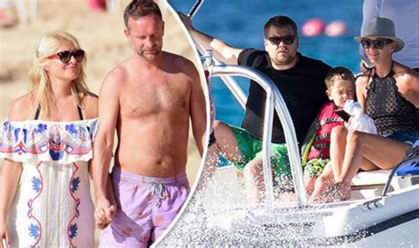 Stars swap British winter for Barbados sun | Celebrity News | Showbiz ...