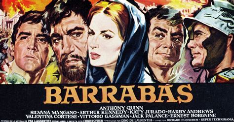 MOVIE POSTERS: BARABBAS (1961)