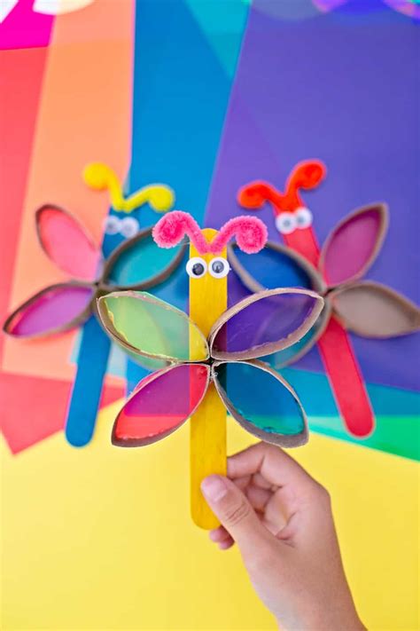 Butterfly Suncatcher Craft - Fun Outdoor Craft for Kids