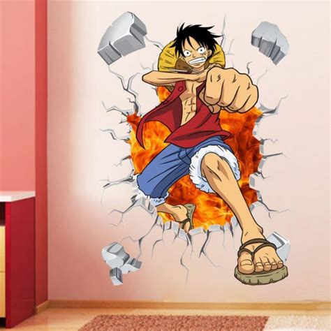 Buy One Piece - Luffy Wall Poster Sticker (Different Sizes) - Posters