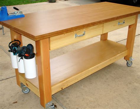 Cool How to build a workbench with drawers | wood project