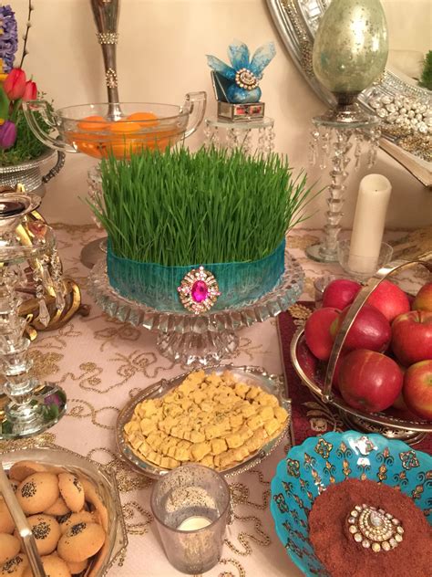 ️ ️ ️ | Nowruz table, Norooz, Table decorations