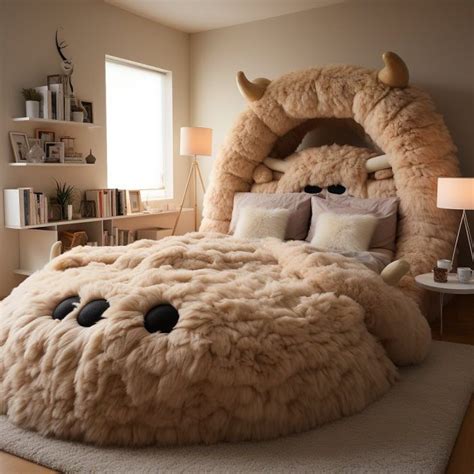 Cozy Animals Oversized Plush Beds - Mavigadget | Bedroom makeover, Room ...