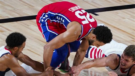 NBA 2020: Ben Simmons injury, Philadelphia 76ers vs Washington Wizards ...