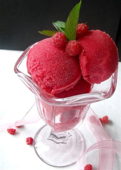 Expériences Gourmandes: Sorbet à la framboise