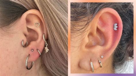 The Best Ear Piercing Combinations to Try in 2023