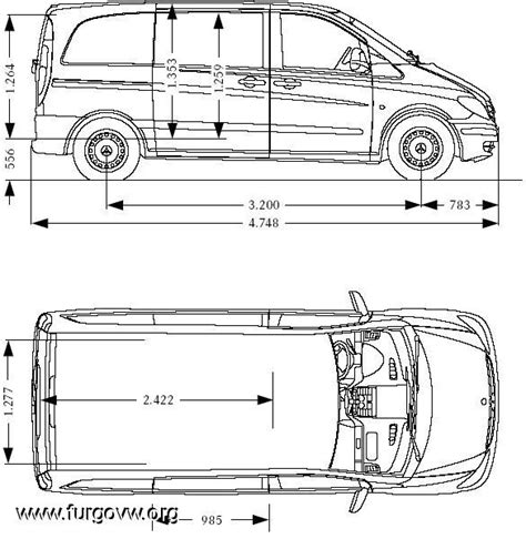 Dimensiones mercedes viano