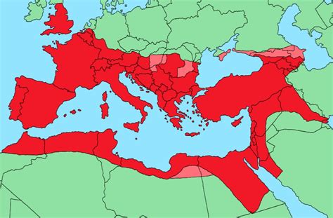 The Rise & Fall Of The Roman Empire: Every Year - Vivid Maps | Roman ...