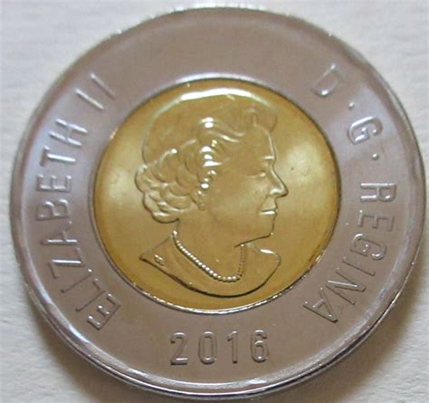 2016 Canada Toonie Two Dollar Coin. UNC Mint Condition Canadian $2 | eBay