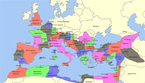 Provinces of the Roman Empire – Digital Maps of the Ancient World