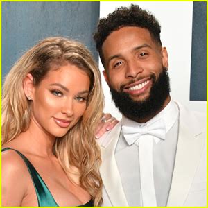 Odell Beckham Jr & Girlfriend Lauren Wood Expecting First Child Tog...