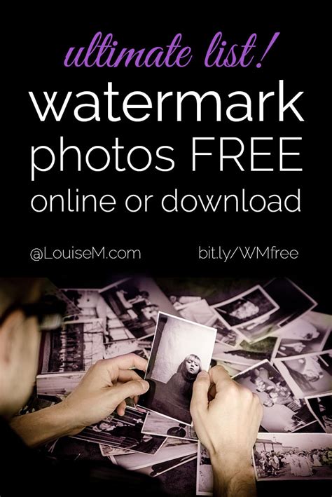 Free Watermark Software & Sites to Watermark Online