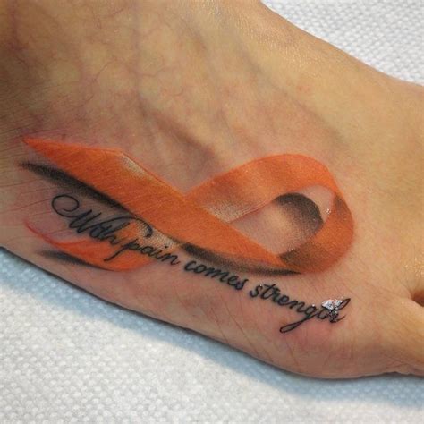 uterine cancer ribbon tattoo - superherodesignconceptartdraw