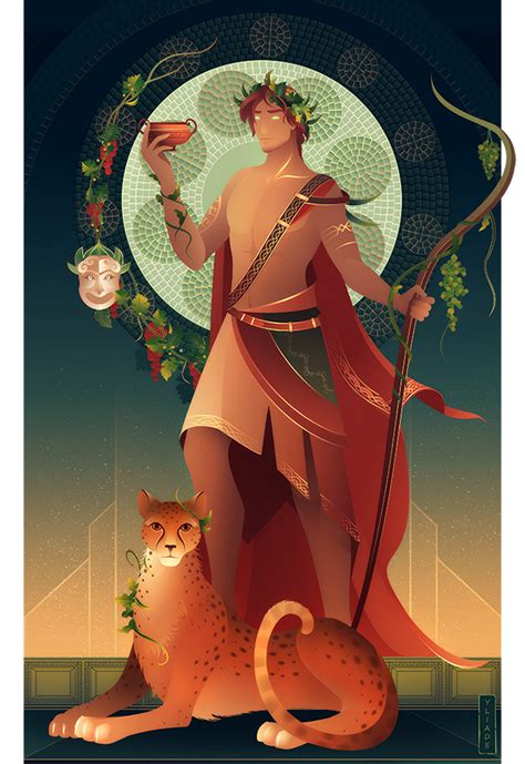 Dionysus ~ Greek Mythology by Yliade on DeviantArt | Greek and roman ...