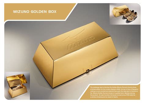 mizuno_goldenboxing Brand Advertising, Creative Advertising, Golden Box ...