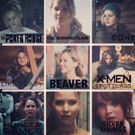 Jennifer Lawrence...one of my favorite actresses.