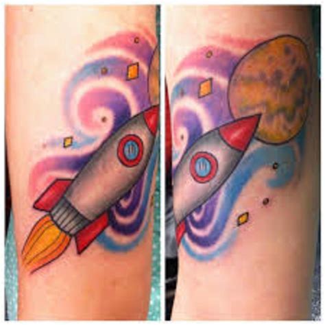 Rocket Tattoos And Meanings-Rocket Tattoo Designs, Pictures, And Ideas ...