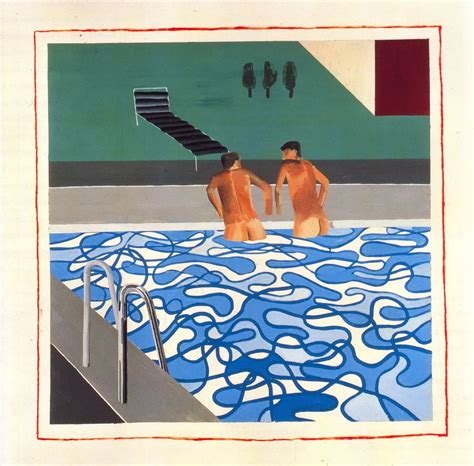 David Hockney, Two Boys in a Pool, Hollywood, 1965 | Artistas, David ...