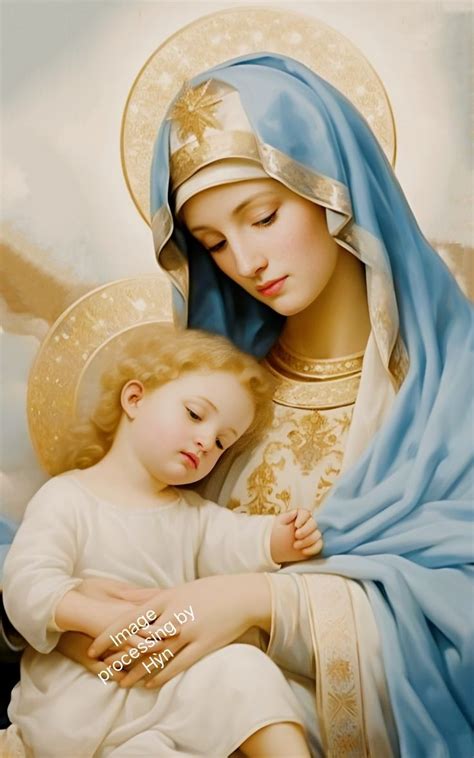 Mary Jesus Mother, Jesus Mary And Joseph, Blessed Mother Mary, Blessed ...