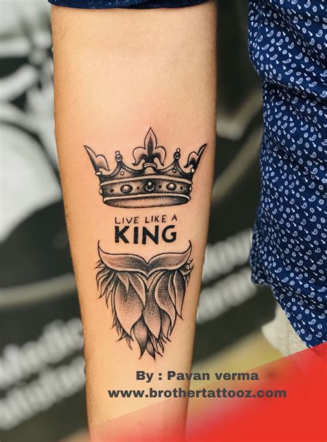 King Crown Tattoo Designs