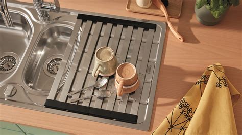 GROHE Kitchen Sink Accessories: Transforming the sink into a prep station