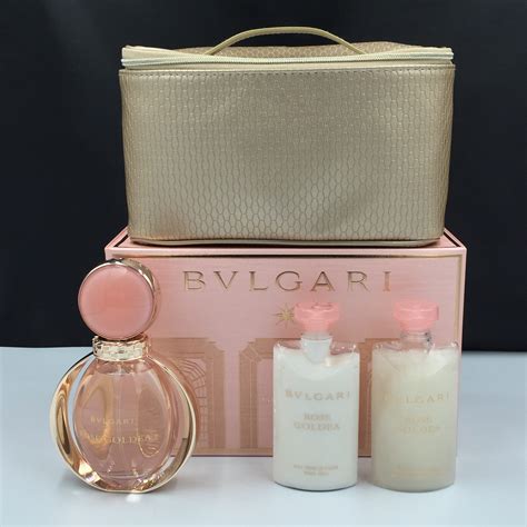 Bvlgari Rose Goldea Gift Set ( 90ml Edp Spray + Three Products )