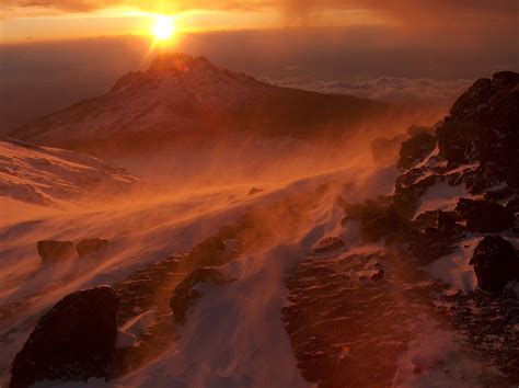 Mt. Kilimanjaro sunrise, Tanzania. In my wildest dreams I cannot fathom ...