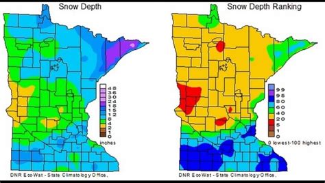 Snow cover across Minnesota is upside down | FOX 9 Minneapolis-St. Paul