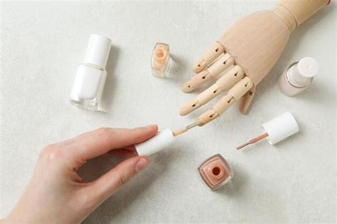 Premium Photo | Concept of nail art tools for pedicure and manicure